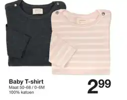 Zeeman Baby T-shirt aanbieding