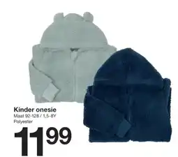 Zeeman Kinder onesie aanbieding