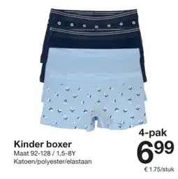 Zeeman Kinder boxer aanbieding