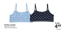 Zeeman Kinder croptop aanbieding