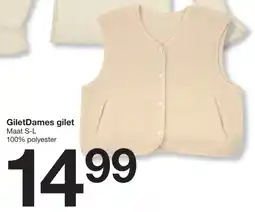 Zeeman GiletDames gilet aanbieding