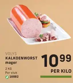 Bidfood Volys kalkoenworst mager aanbieding