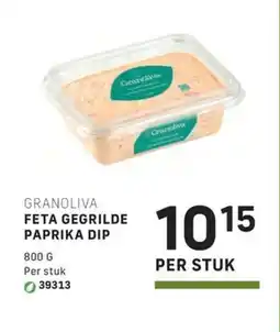Bidfood Granoliva feta gegrilde paprika dip aanbieding