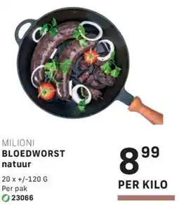 Bidfood Milioni bloedworst natuur aanbieding