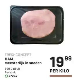 Bidfood Freshconcept ham meesterlijk in sneden aanbieding