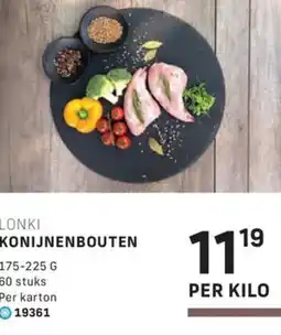 Bidfood Lonki konijnenbouten aanbieding