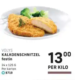 Bidfood Volys kalkoenschnitzel festin aanbieding