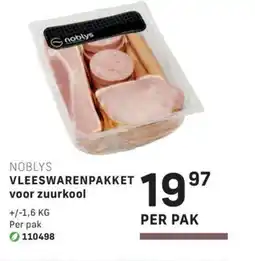 Bidfood Nobly vleeswarenpakket voor zuurkool s aanbieding
