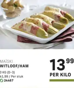 Bidfood Maïski witloof/ham aanbieding
