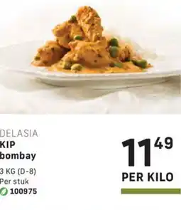 Bidfood Delasia kip bombay aanbieding