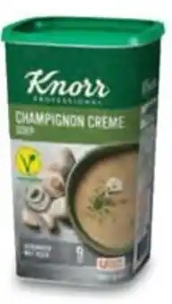 Bidfood Knorr professional champignon crèmesoep aanbieding