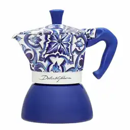 Decathlon Italiaanse Koffiepot BIALETTI D&G BLU MEDI 4T 4 Koppar aanbieding