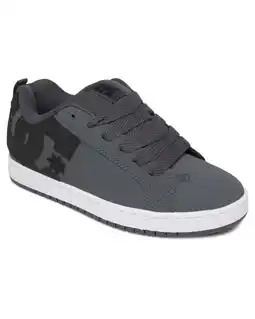 Decathlon Leren schoenen COURT GRAFFIK Grau Heren aanbieding