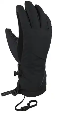 Decathlon ALICRA zwarte skihandschoenen voor dames aanbieding