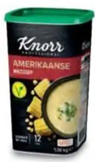 Bidfood Knorr professional amerikaanse maissoep aanbieding