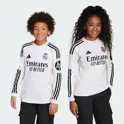 Decathlon Real Madrid 25/26 Longsleeve Thuisshirt Kids aanbieding