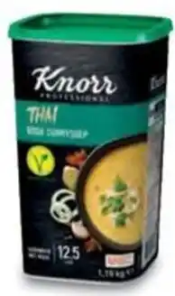 Bidfood Knorr professional thai rode currysoep aanbieding
