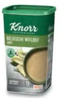 Bidfood Knorr professional belgische witloofsoep aanbieding