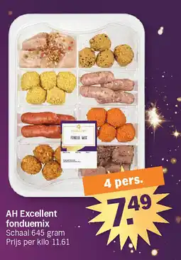 Albert Heijn AH Excellent fonduemix aanbieding