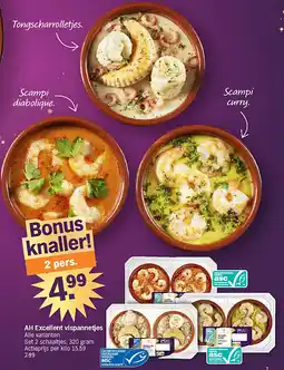 Albert Heijn AH Excellent vispannetjes aanbieding