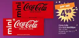Albert Heijn Coca-Cola 12 x 0.15 literblikjes aanbieding