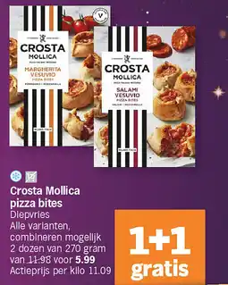 Albert Heijn Crosta Mollica pizza bites aanbieding