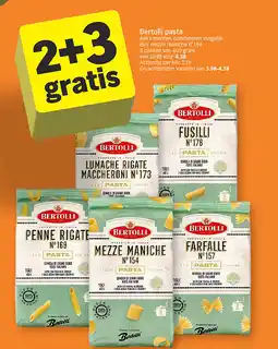 Albert Heijn Bertolli pasta aanbieding