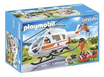 PLAYMOBIL City Life 70048 Eerste hulp helikopter