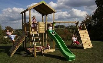 Fox play schommel Sacramento Explorer Adventure met groene glijbaan