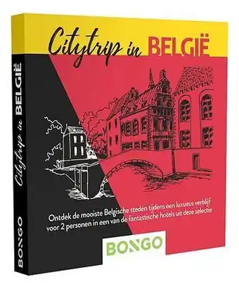 Dreamland Bongo cadeaubon Citytrip in België aanbieding