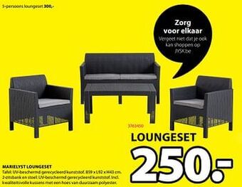 Jysk Marielyst loungeset aanbieding