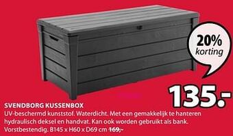 Jysk Svendborg kussenbox aanbieding