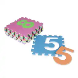 Decathlon Fitness- En Oefeningenmat Gym Puzzel INDIGO Nummers 10 Stuks aanbieding