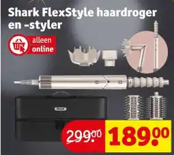 Kruidvat Shark FlexStyle haardroger en-styler aanbieding