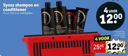 Kruidvat Syoss shampoo en conditioner aanbieding