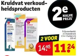Kruidvat Kruidvat verkoudheidsproducten aanbieding
