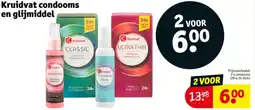 Kruidvat Kruidvat condooms en glijmiddel aanbieding