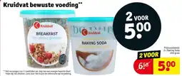 Kruidvat Kruidvat bewuste voeding aanbieding