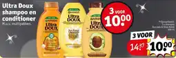 Kruidvat Ultra Doux shampoo en conditioner aanbieding