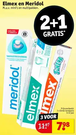 Kruidvat Elmex en Meridol aanbieding