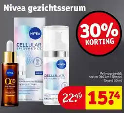 Kruidvat Nivea gezichtsserum aanbieding