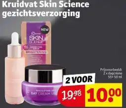 Kruidvat Kruidvat Skin Science gezichtsverzorging aanbieding