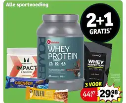 Kruidvat Alle sportvoeding aanbieding