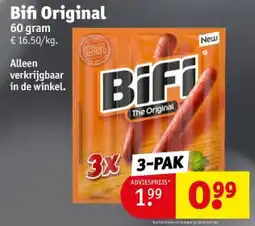 Kruidvat Bifi Original aanbieding