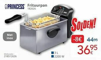 Eldi Princess frituurpan 182626 aanbieding