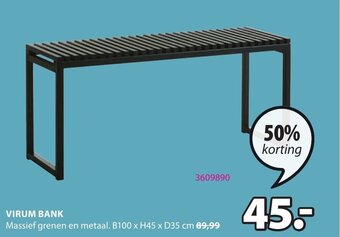Jysk Virum Bank aanbieding