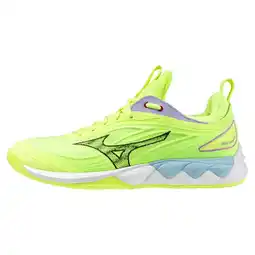 Decathlon Sportschoenen Mizuno Wave Luminous 3 Volleybal Geel aanbieding