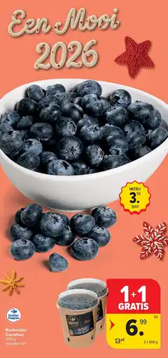Carrefour Bosbessen Carrefour aanbieding