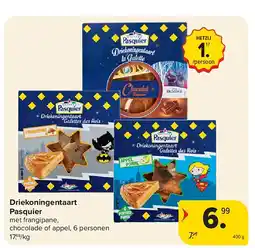 Carrefour Driekoningentaart Pasquier aanbieding