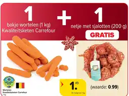 Carrefour Wortelen Kwaliteitsketen Carrefour aanbieding